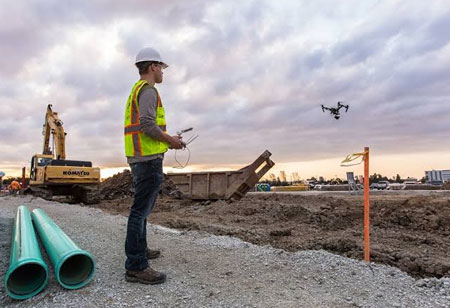 How will the Construction Companies Benefit from Drone