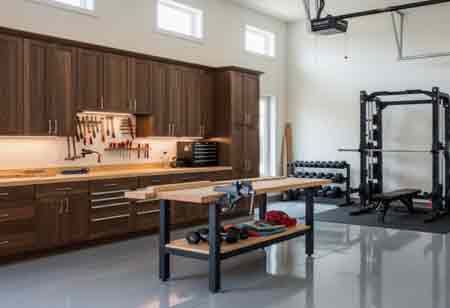 Designing Functional Spaces with Garage Flooring and General Construction Services