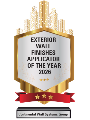 Exterior Wall Finishes Applicator of the Year 2026